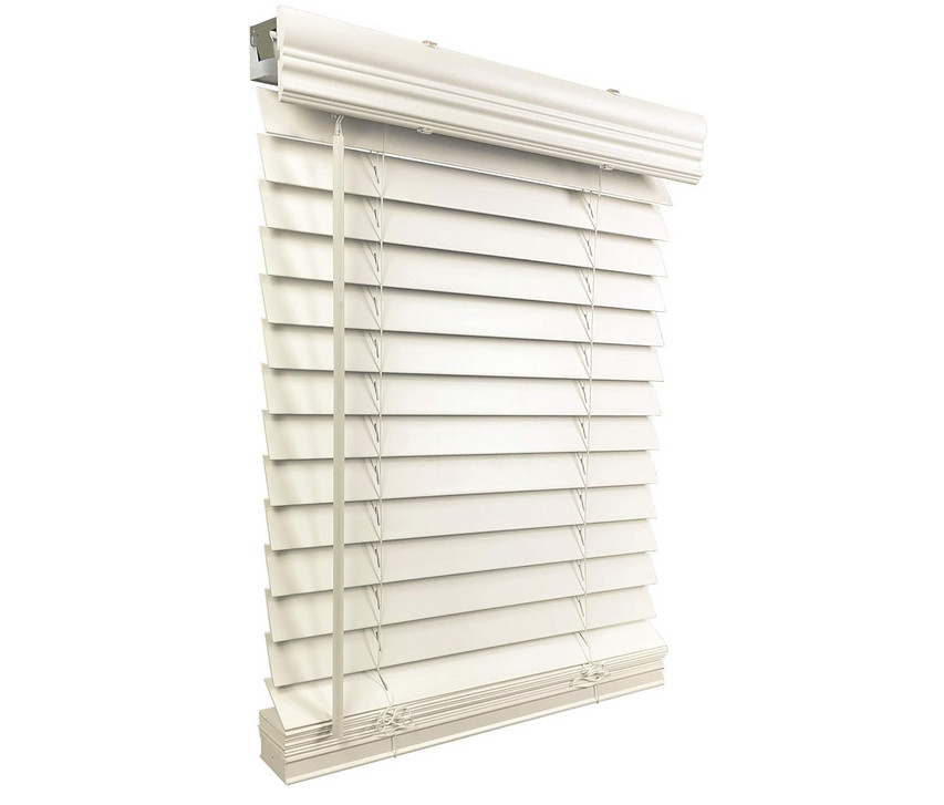 2" Cordless Faux Wood Blinds
