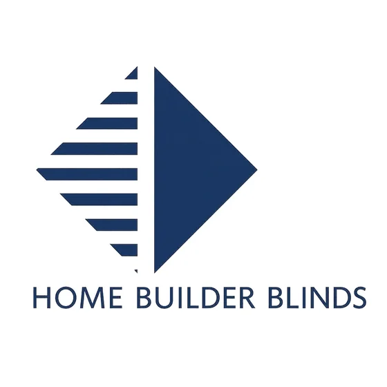 Home Builder Blinds Logo and Tagline