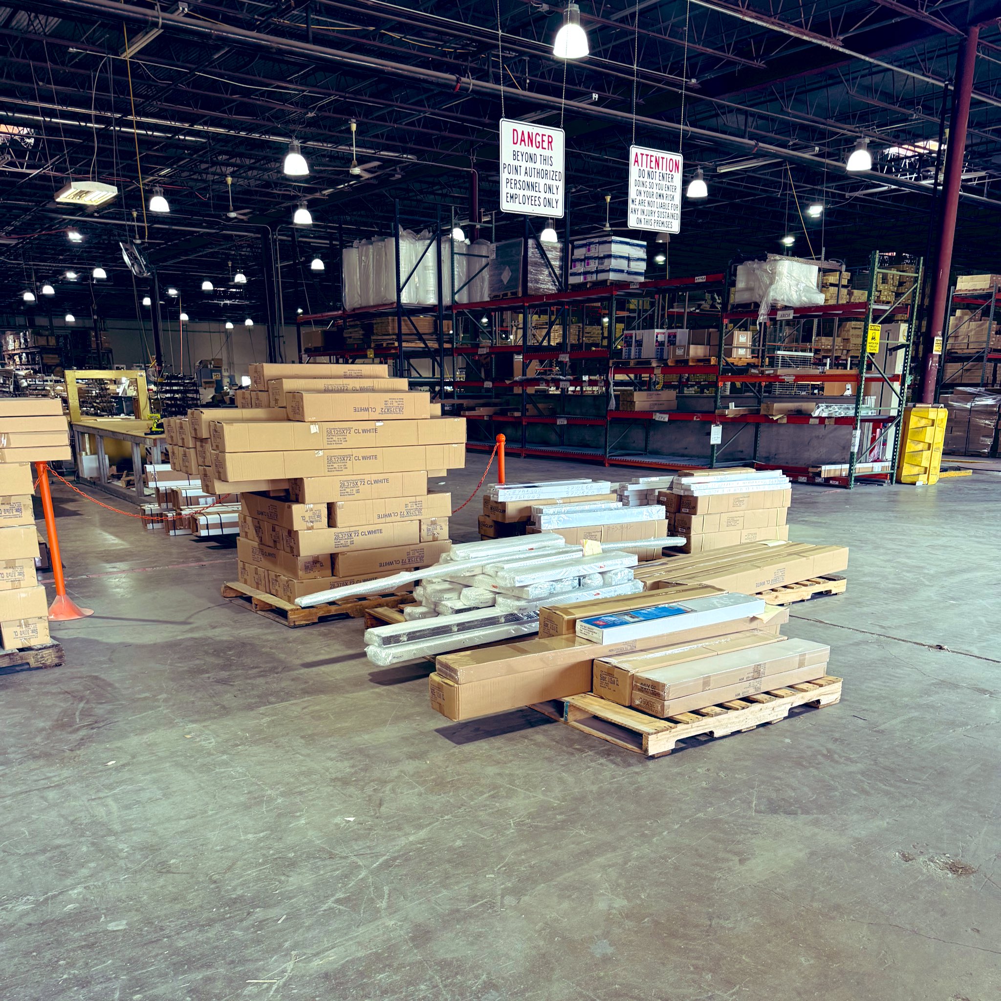 Royal Windows warehouse facility